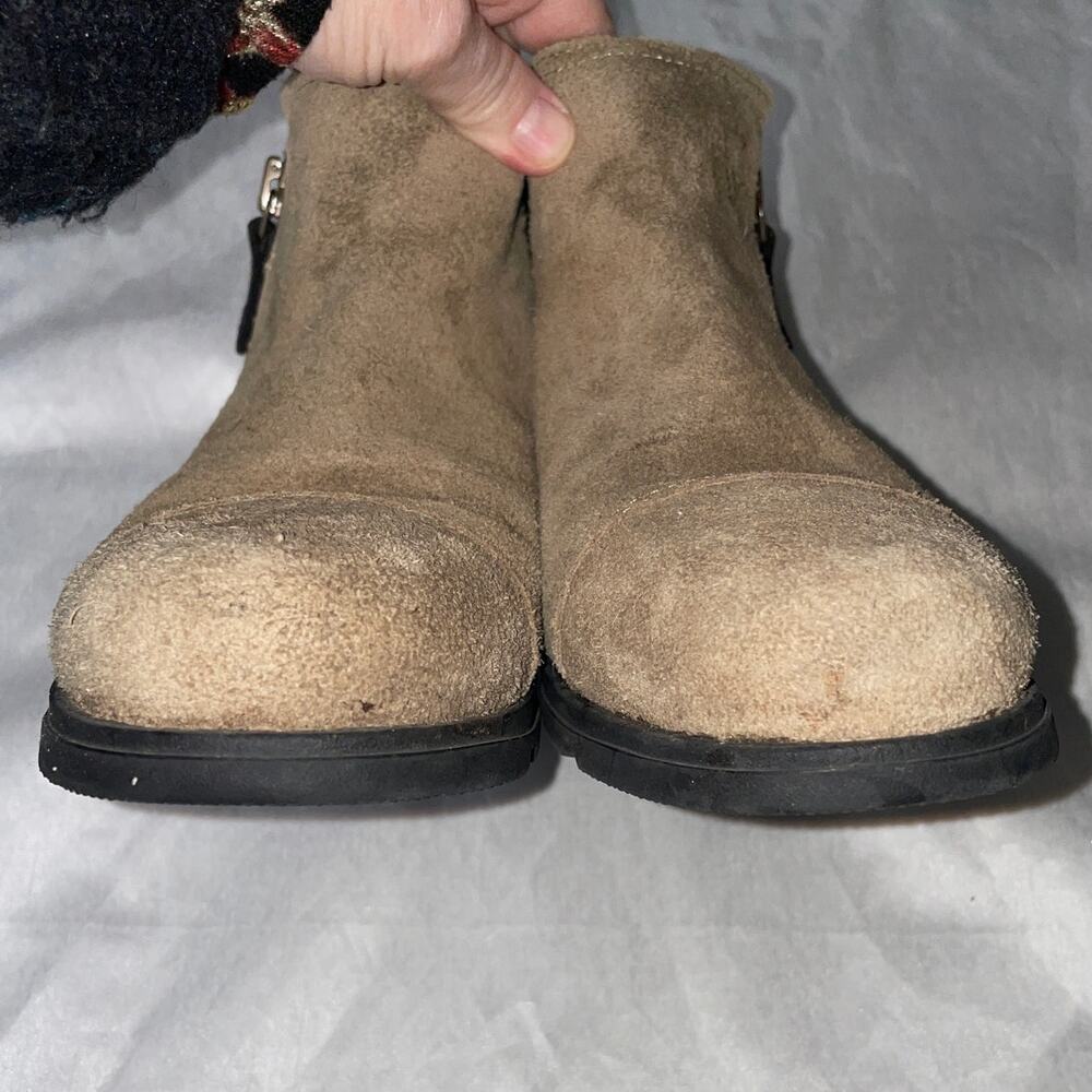 Sorel Major‎ Ankle Boots - Women's Size 9.5 - Suede w/Zebra Pattern - Picture 6 of 11